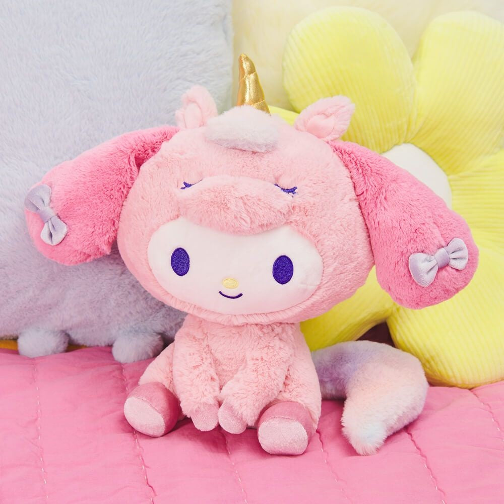 HELLO KITTY MY MELODY UNICORN LARGE PLUSH