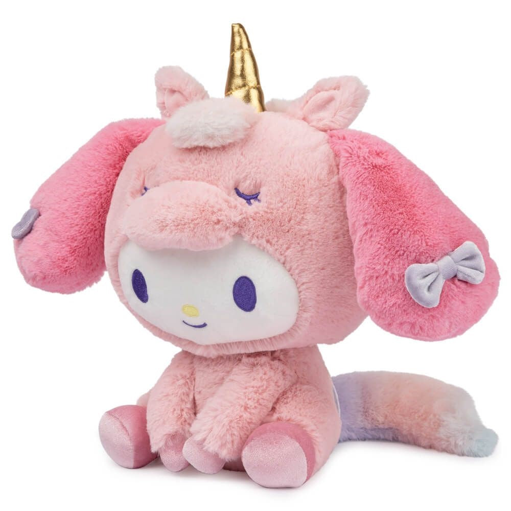 HELLO KITTY MY MELODY UNICORN LARGE PLUSH