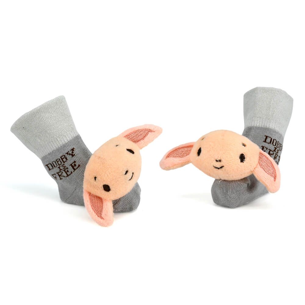 HARRY POTTER DOBBY SOCKS FOOT RATTLES