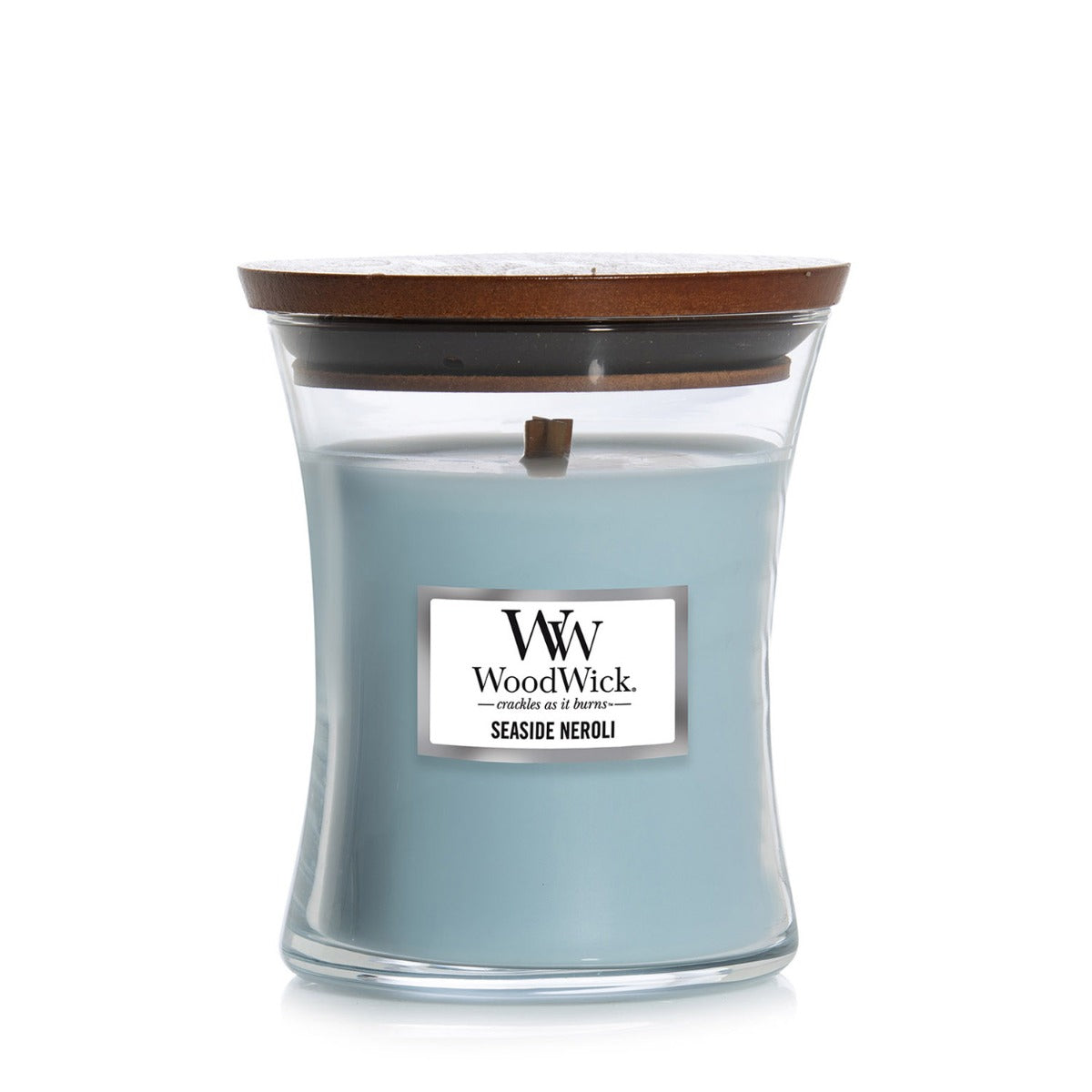 WOODWICK CANDLE MEDIUM SEASIDE NEROLI