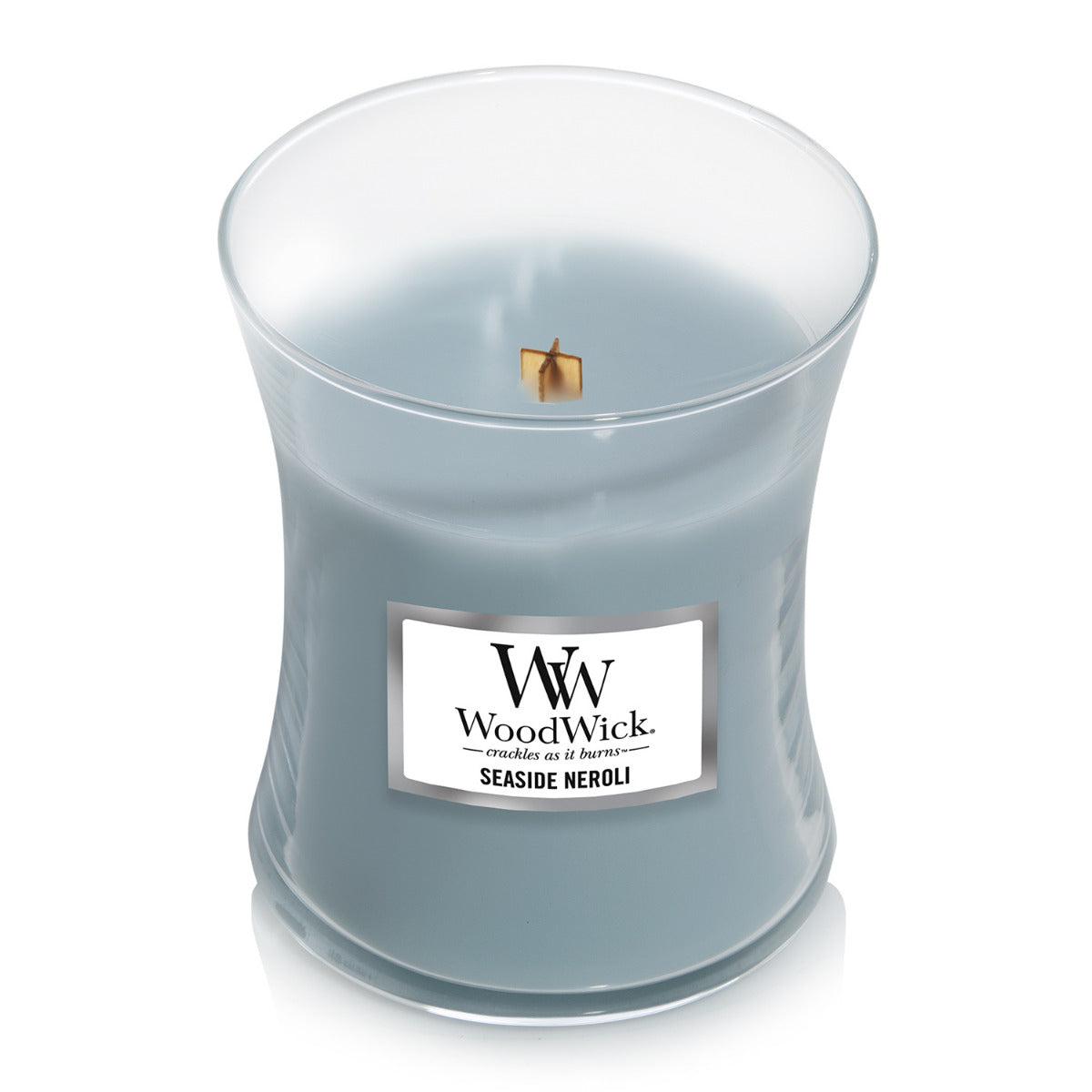 WOODWICK CANDLE MEDIUM SEASIDE NEROLI