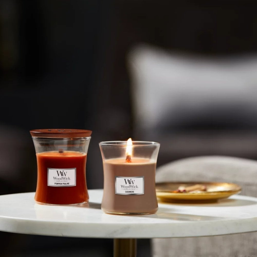 WOODWICK CANDLE MINI CASHMERE