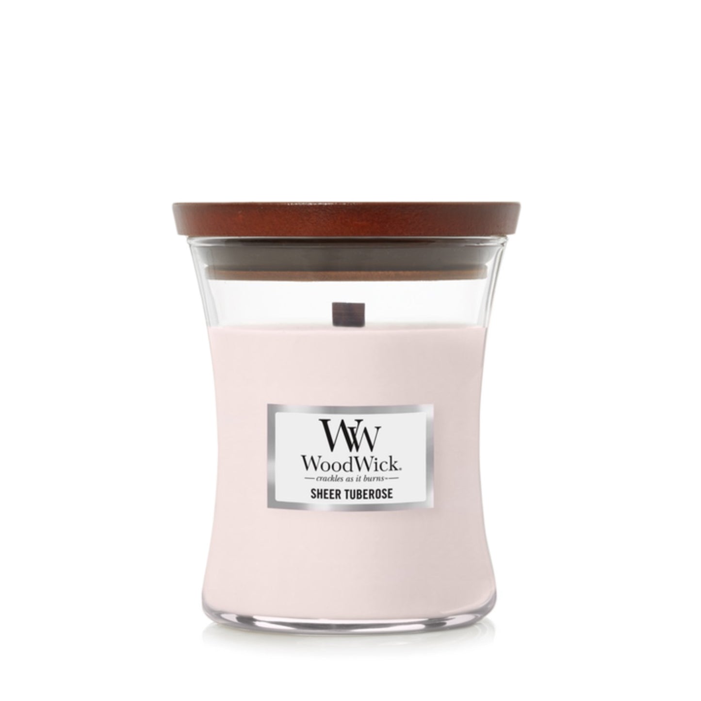 WOODWICK CANDLE MEDIUM SHEER TUBEROSE