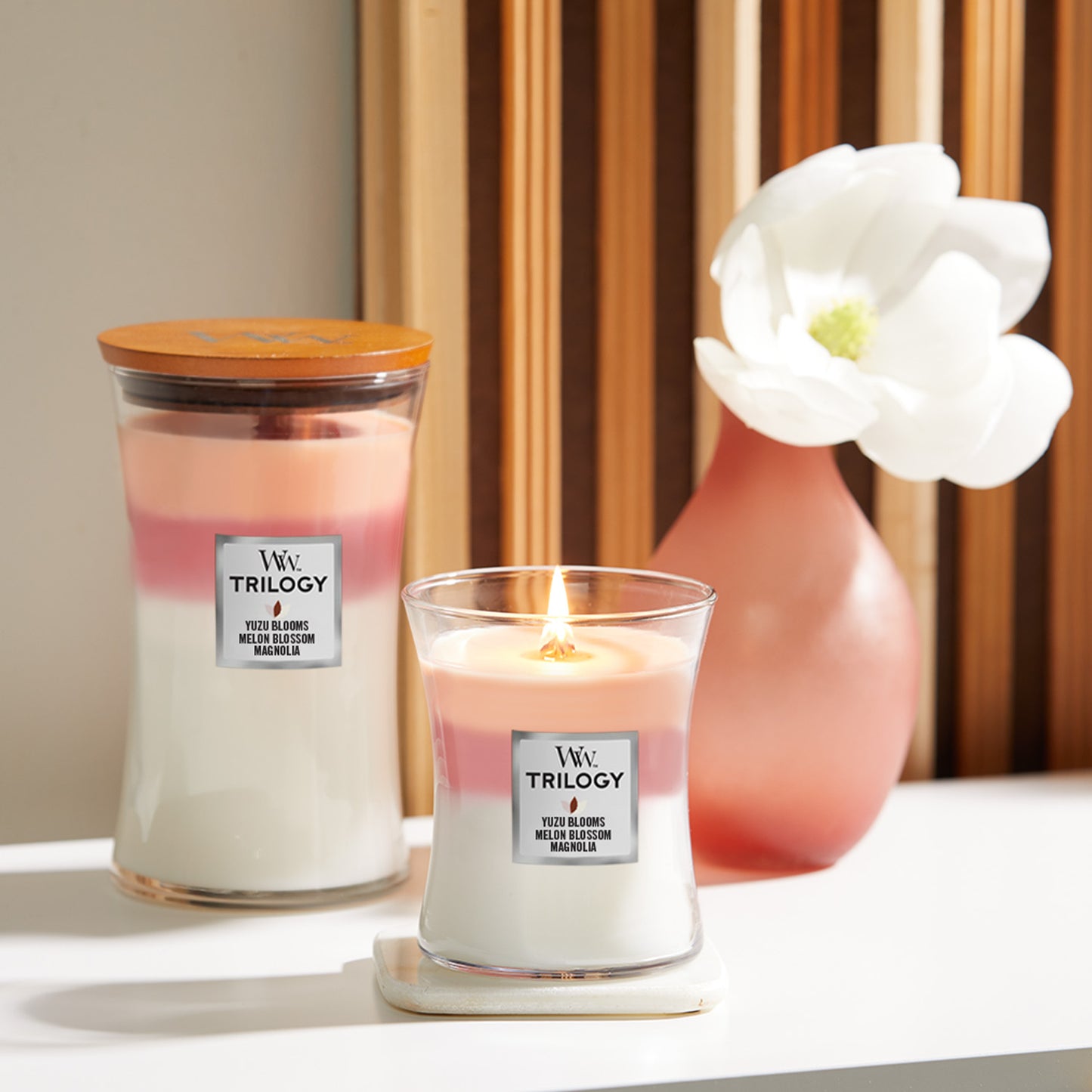 WOODWICK CANDLE LARGE TRILOGY BLOOMING ORCHARD