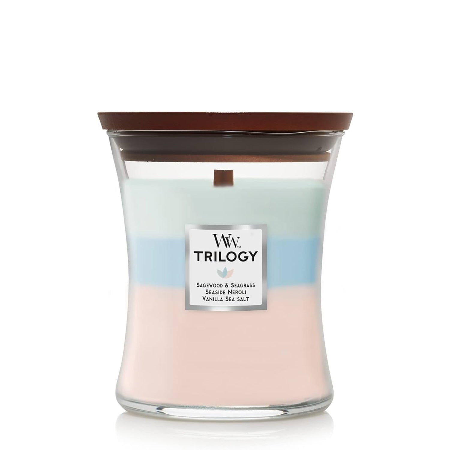 WOODWICK CANDLE MEDIUM TRILOGY OCEANIC