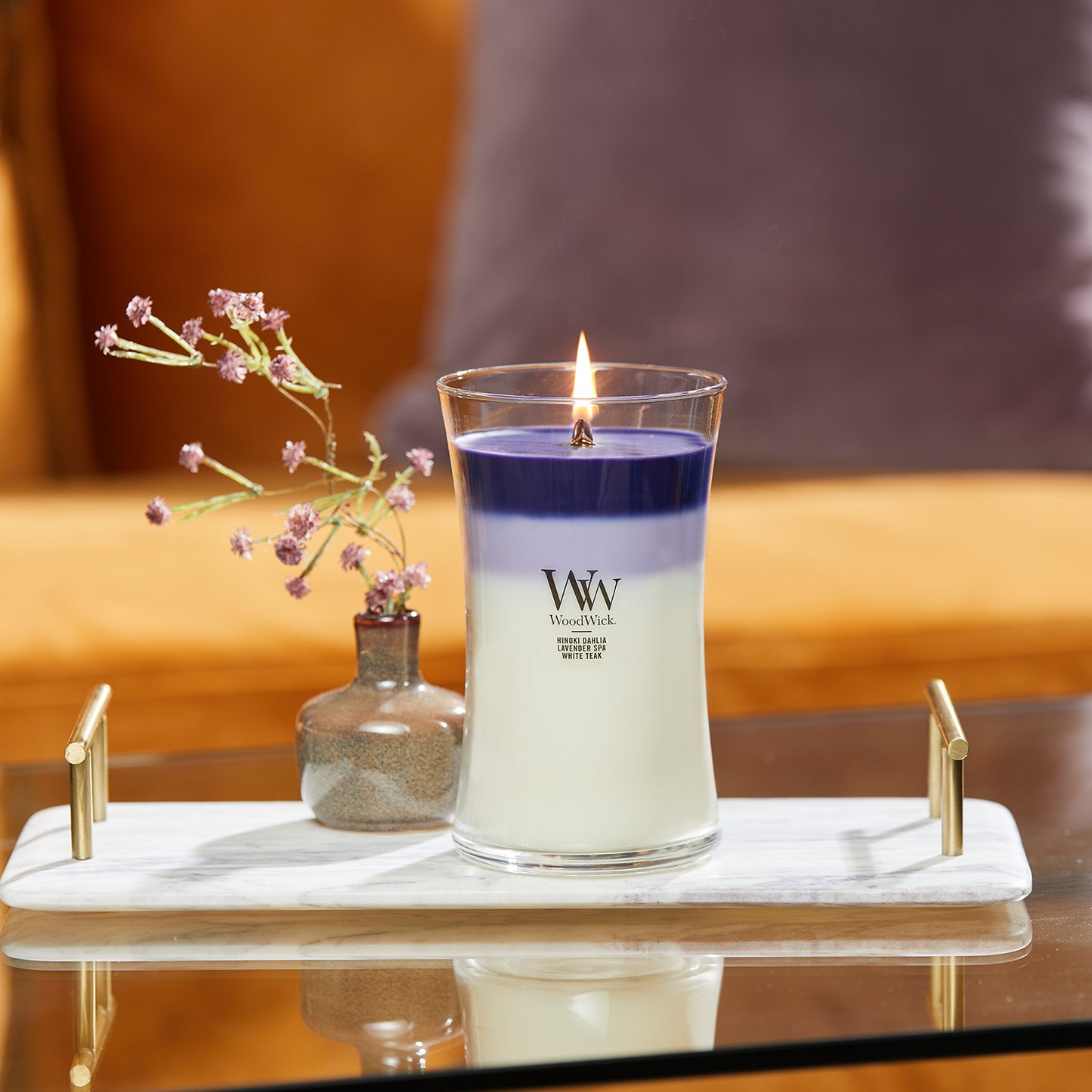 WOODWICK CANDLE LARGE TRILOGY LUXE