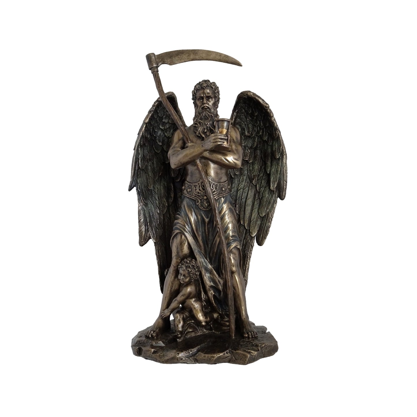 VERONESE DESIGN BRONZE CHRONOS FIGURINE