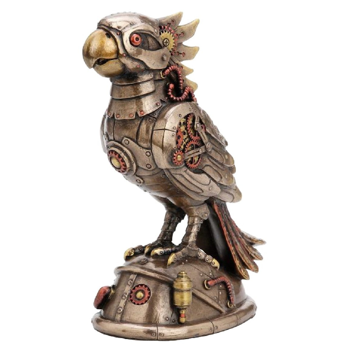 VERONESE DESIGN BRONZE STEAMPUNK COCKATIEL PARROT