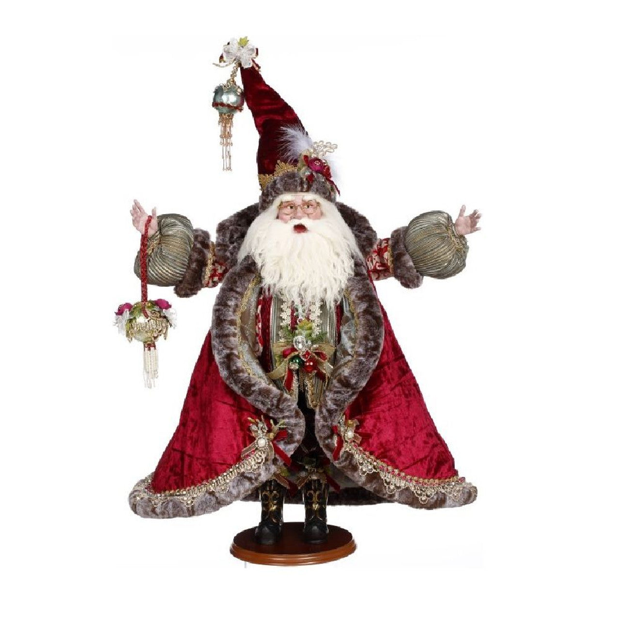 MARK ROBERTS CHRISTMAS SANTA'S FAVORITE ORNAMENTS 59.5CM