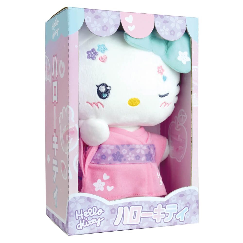 HELLO KITTY 50TH ANNIVERSARY KIMONO PLUSH