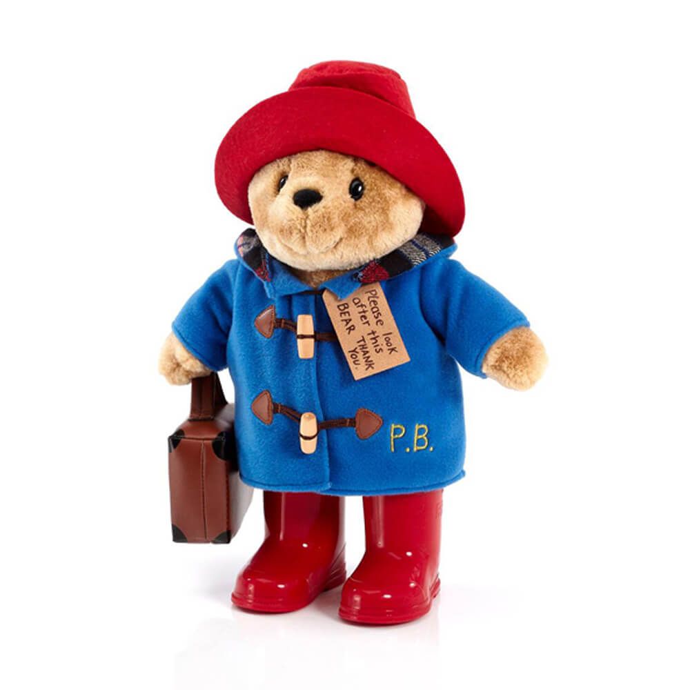 PADDINGTON BEAR WITH BOOTS EMROIDED COAT & SUITCASE LARGE