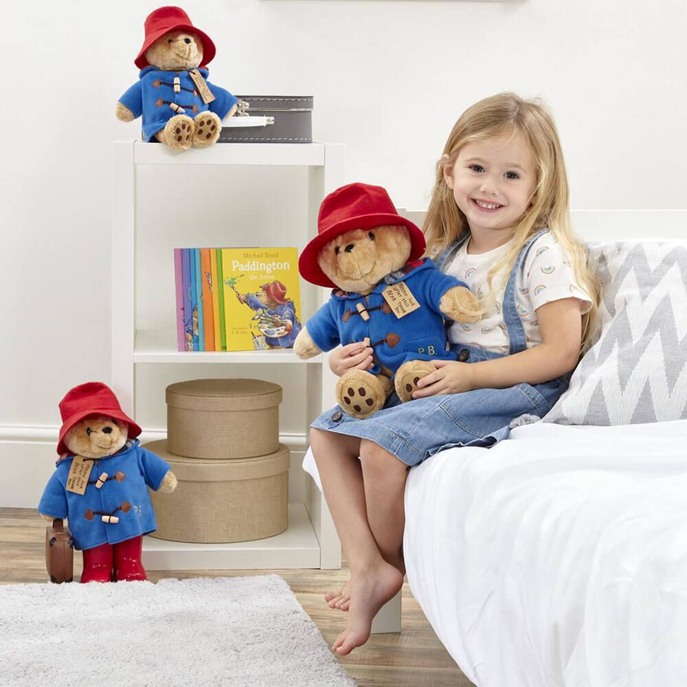 PADDINGTON BEAR SITTING SOFT TOY LARGE