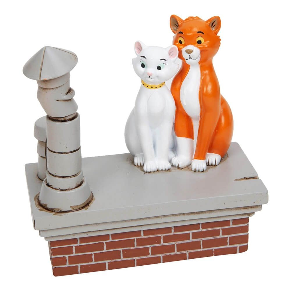 DISNEY MAGICAL MOMENTS FIGURINE ARISTOCATS HOW ROMANTIC WIDDOP & CO.