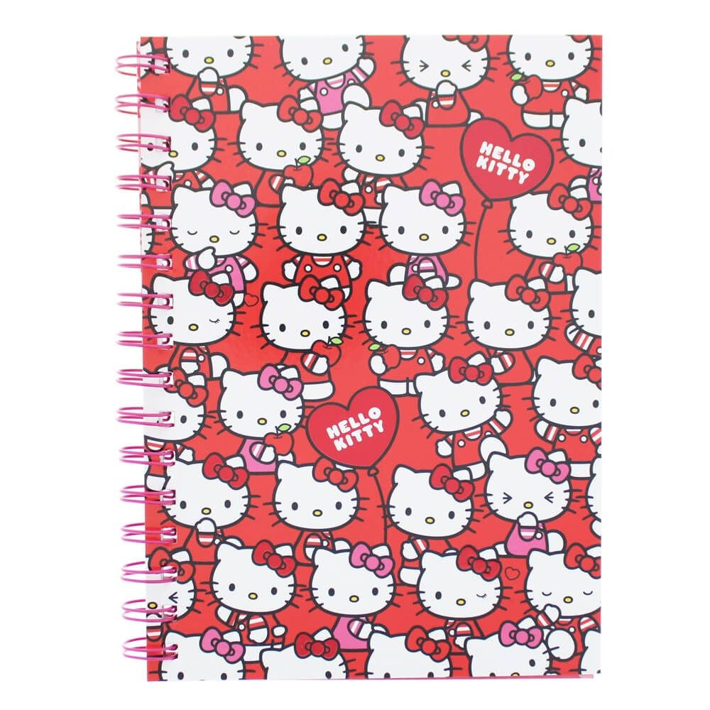 HELLO KITTY HEARTS & BOWS A5 NOTEBOOK