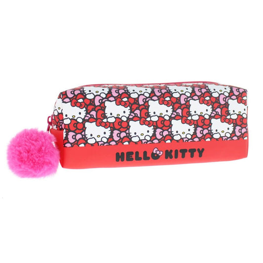 HELLO KITTY HEARTS & BOWS PENCIL CASE