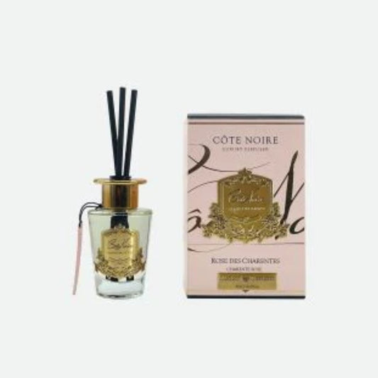 COTE NOIRE DIFFUSER SMALL 100ML GOLD BADGE CHARENTE ROSE