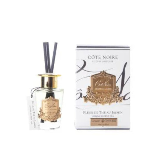 COTE NOIRE DIFFUSER SMALL 100ML GOLD BADGE JASMINE FLOWER TEA