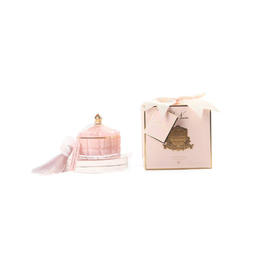 COTE NOIRE CANDLE ART DECO PINK & GOLD PINK CHAMPAGNE