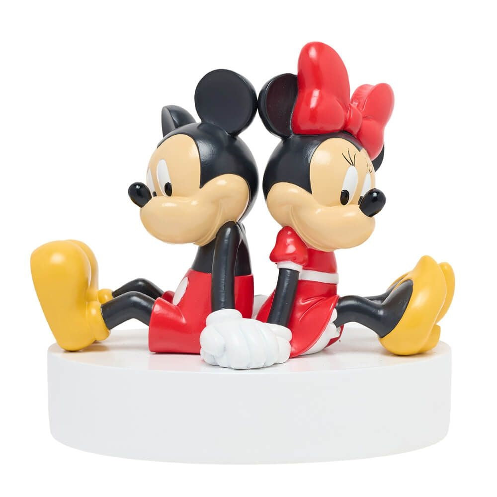 DISNEY CHARACTER MONEY BANK MICKEY & MINNIE MOUSE