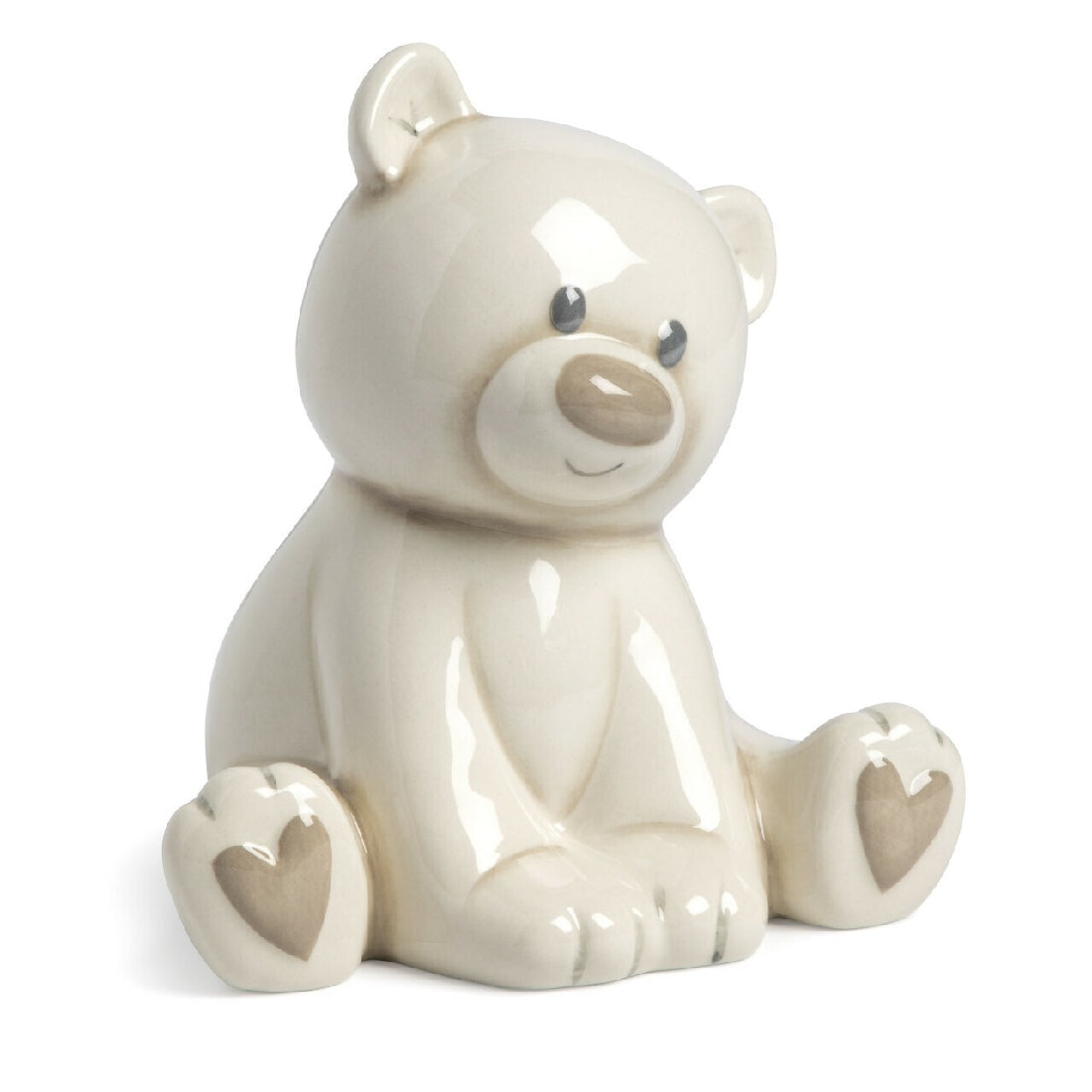 DEMDACO BARNYARD BABY TEDDY BEAR MONEY BANK 18CM