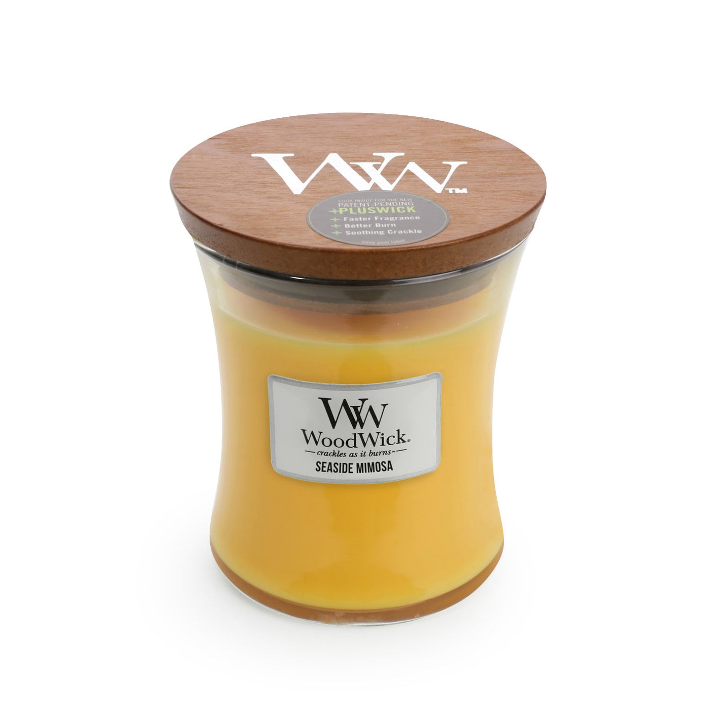 WOODWICK CANDLE MEDIUM SEASIDE MIMOSA