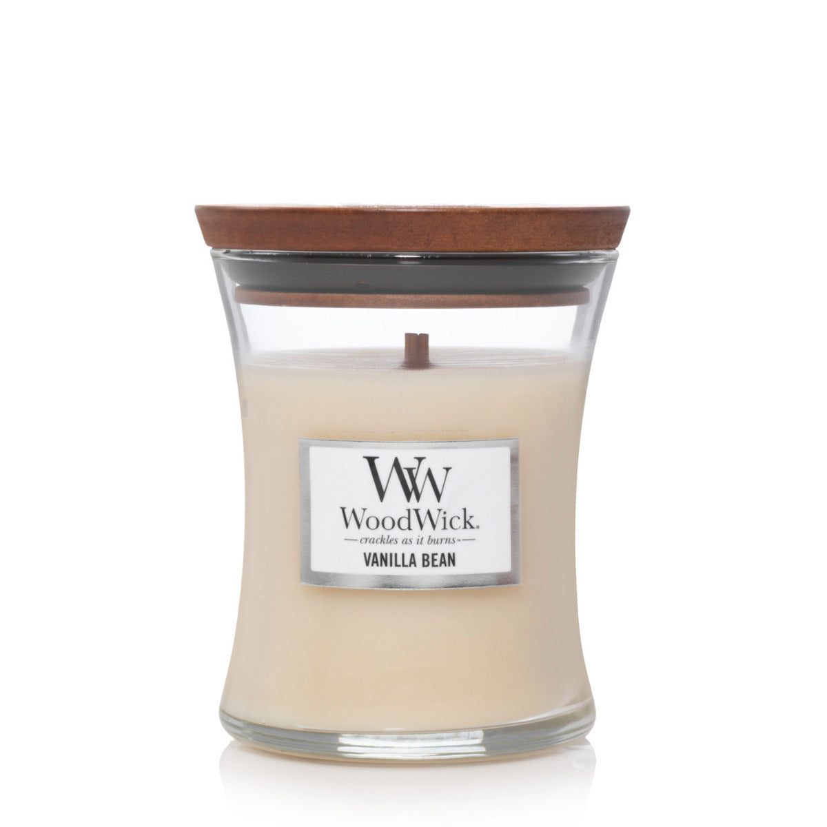 WOODWICK CANDLE MEDIUM VANILLA BEAN