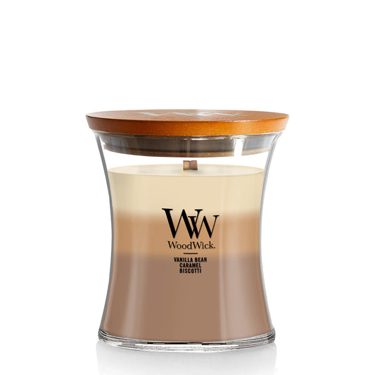 WOODWICK CANDLE MEDIUM TRILOGY CAFE SWEETS