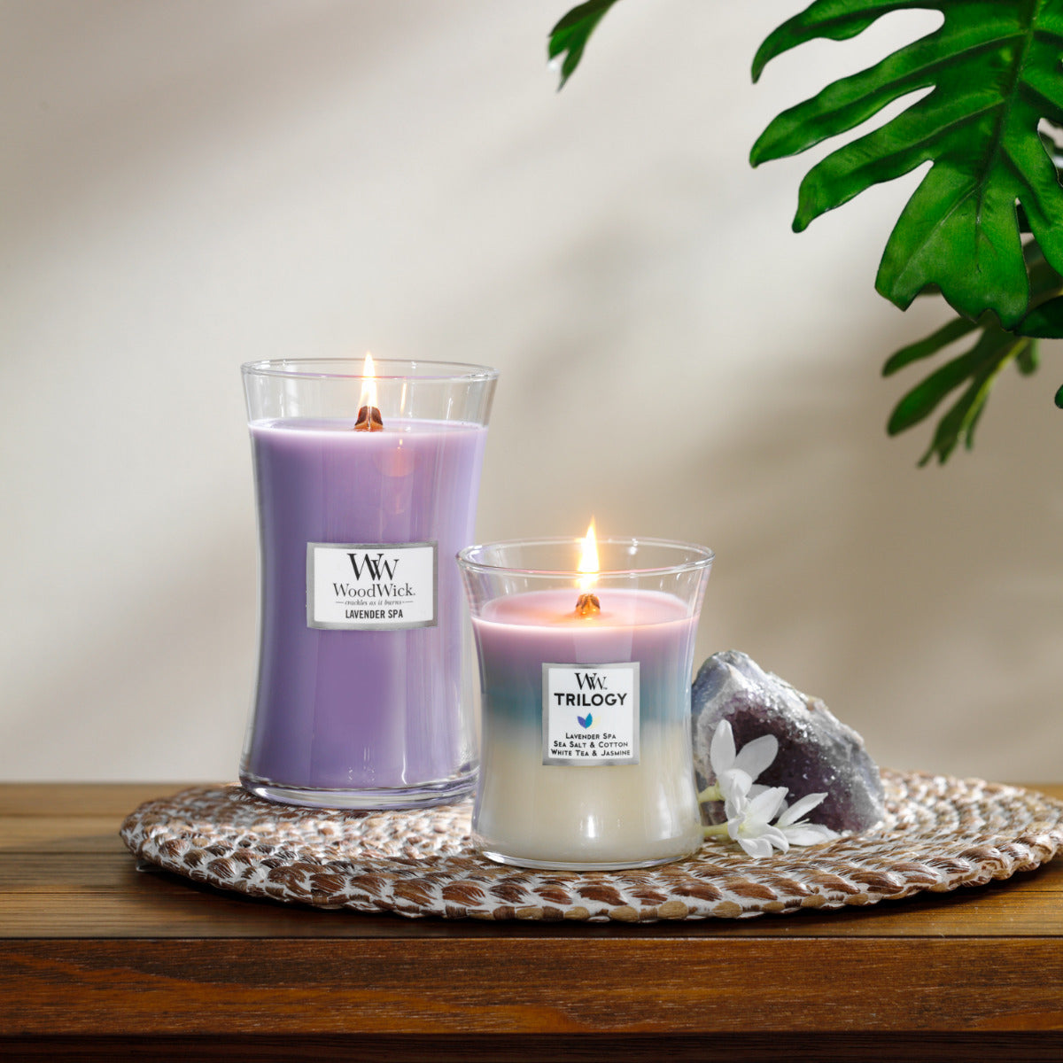 WOODWICK CANDLE MEDIUM CALMING RETREAT TRILOGY