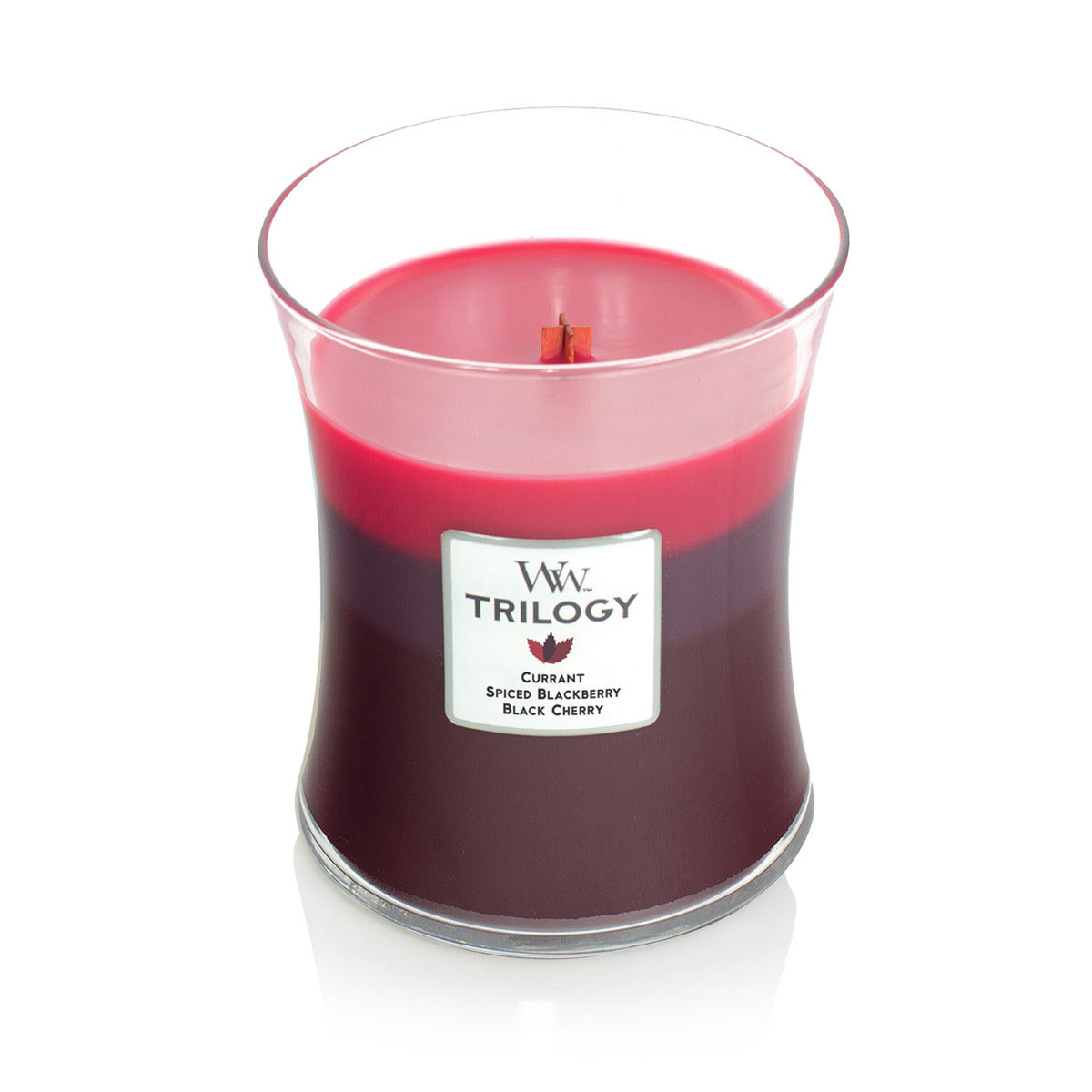 WOODWICK CANDLE MEDIUM RIPENED BERRIES TRILOGY