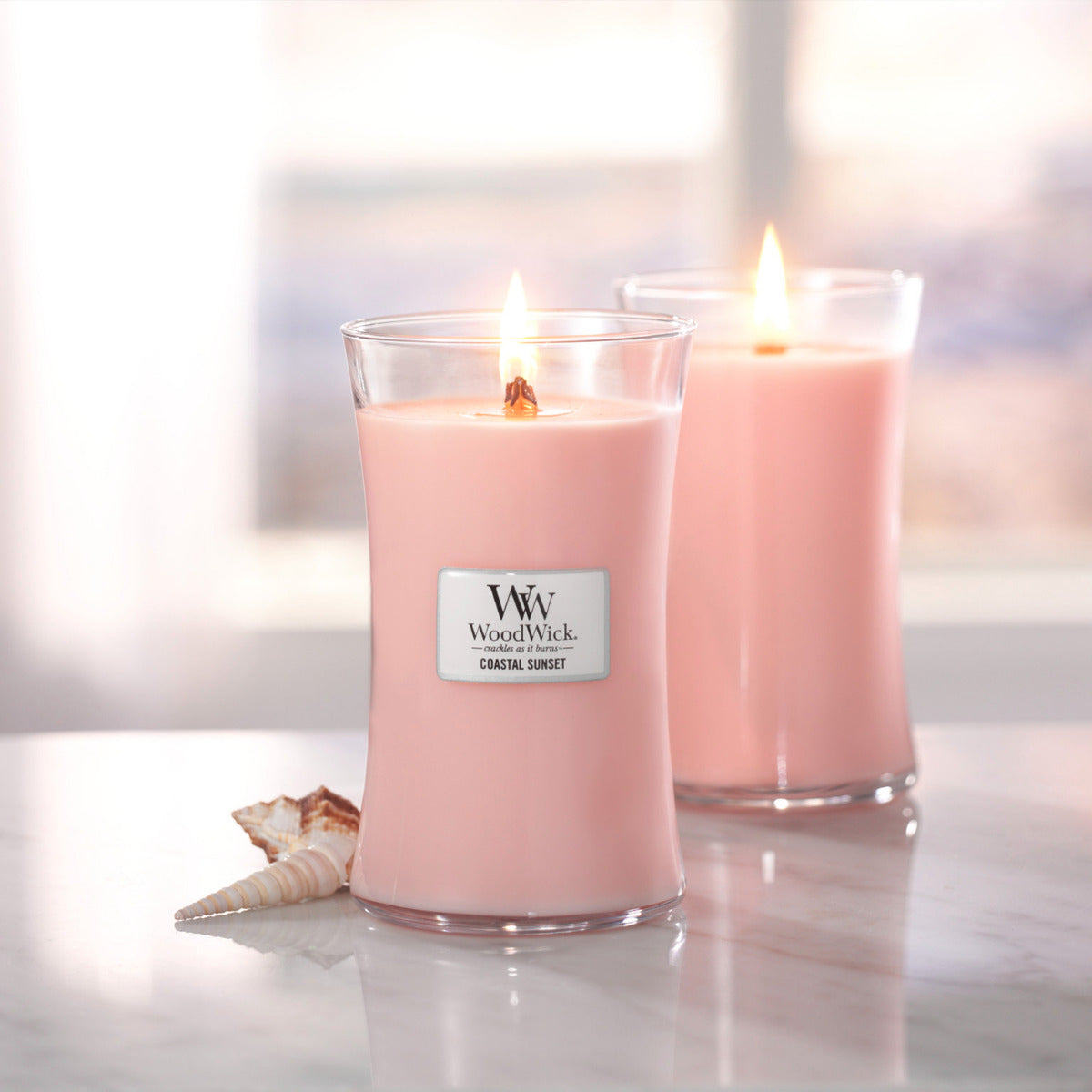 WOODWICK CANDLE LARGE COASTAL SUNSET