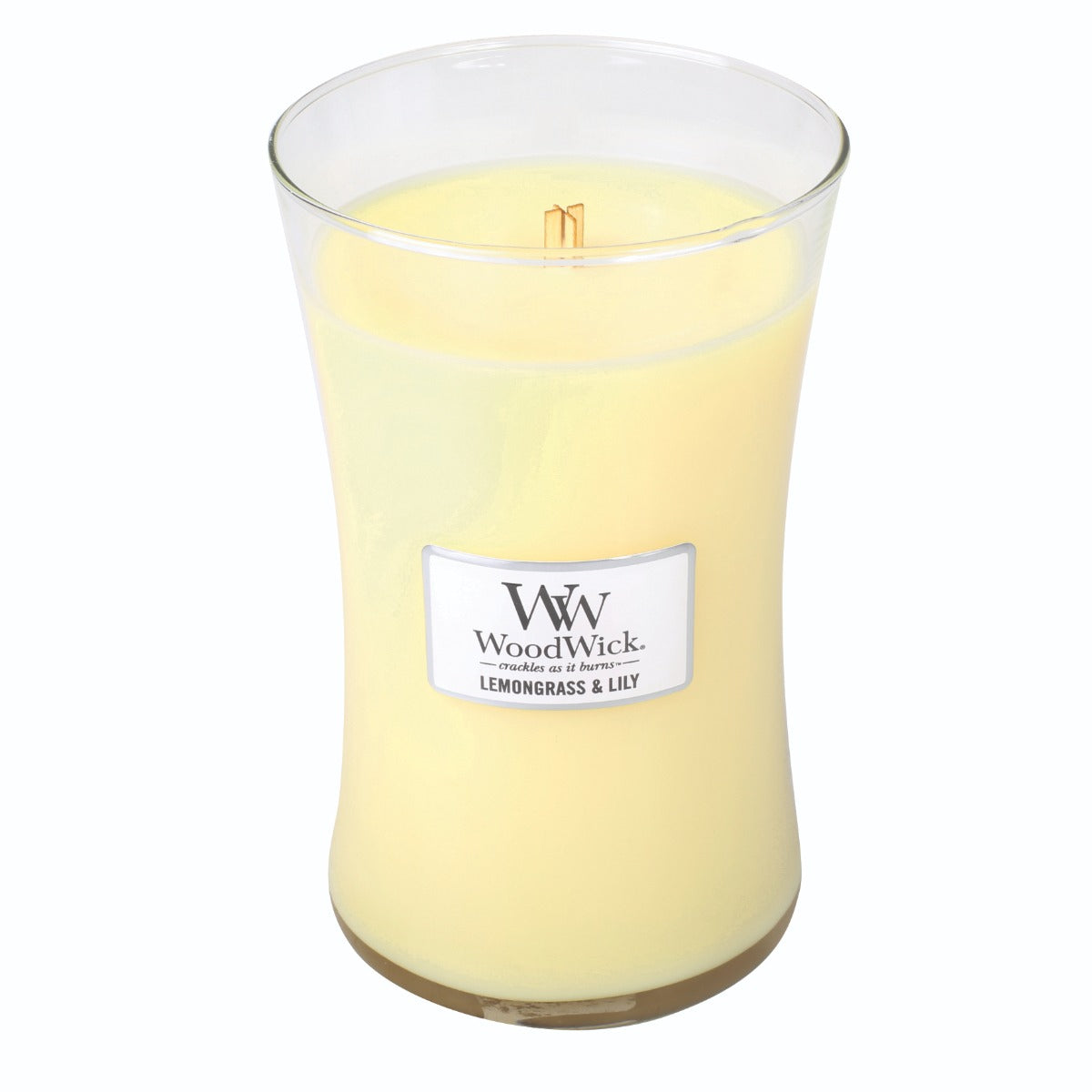 WOODWICK CANDLE LARGE LEMONGRASS & LILY