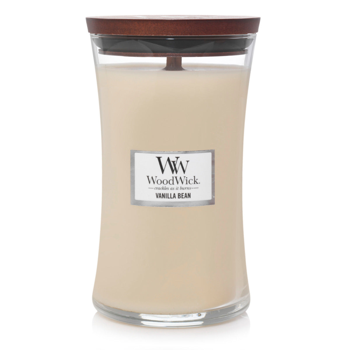 WOODWICK CANDLE LARGE VANILLA BEAN