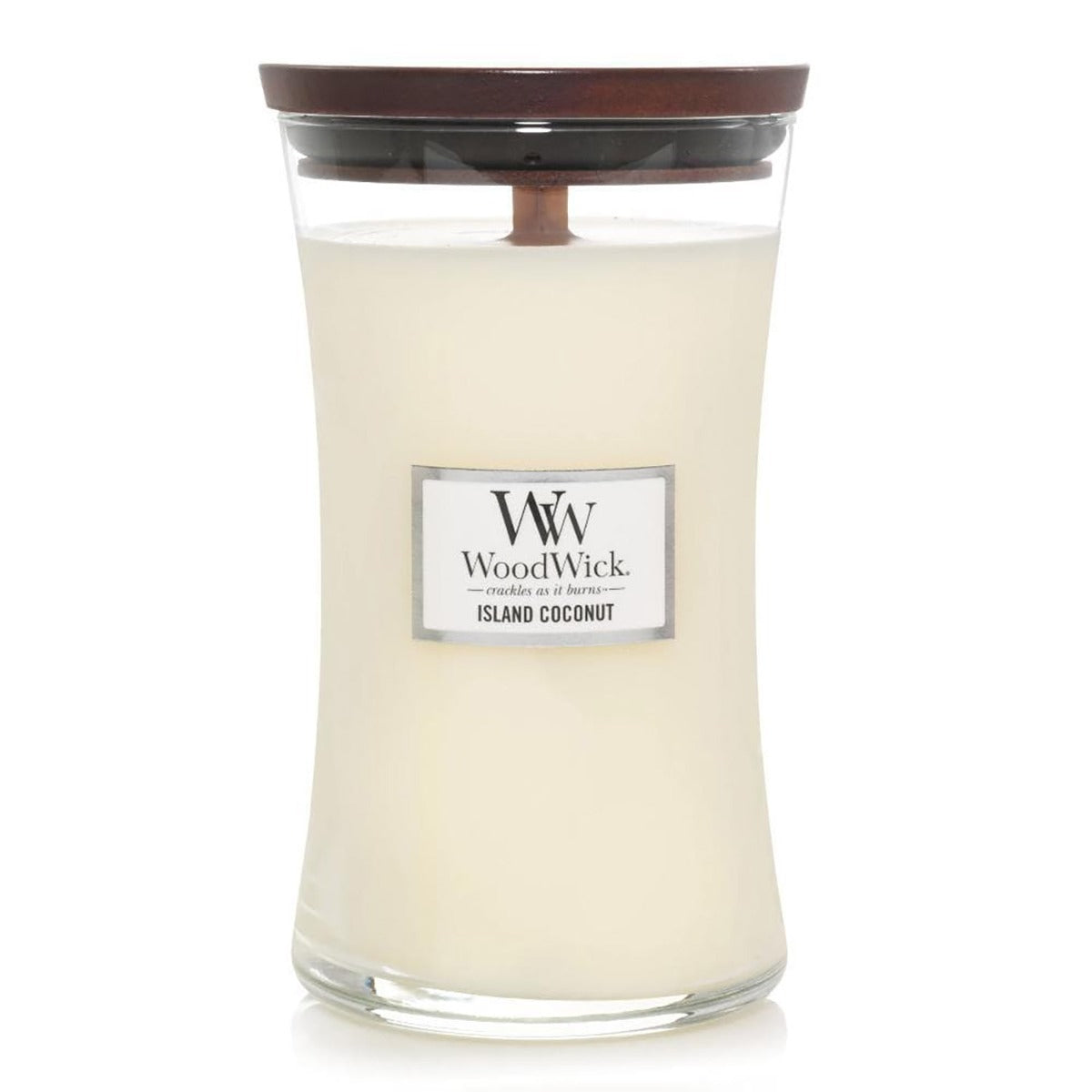 WOODWICK CANDLE LARGE ISLAND COCONUT