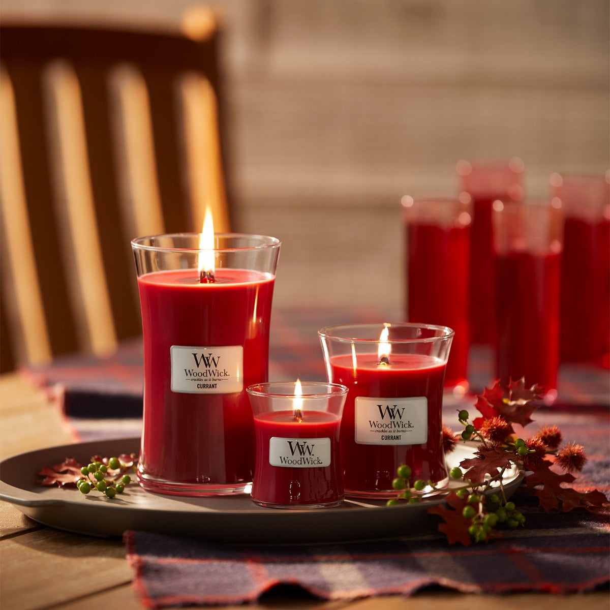 WOODWICK CANDLE LARGE CURRANT