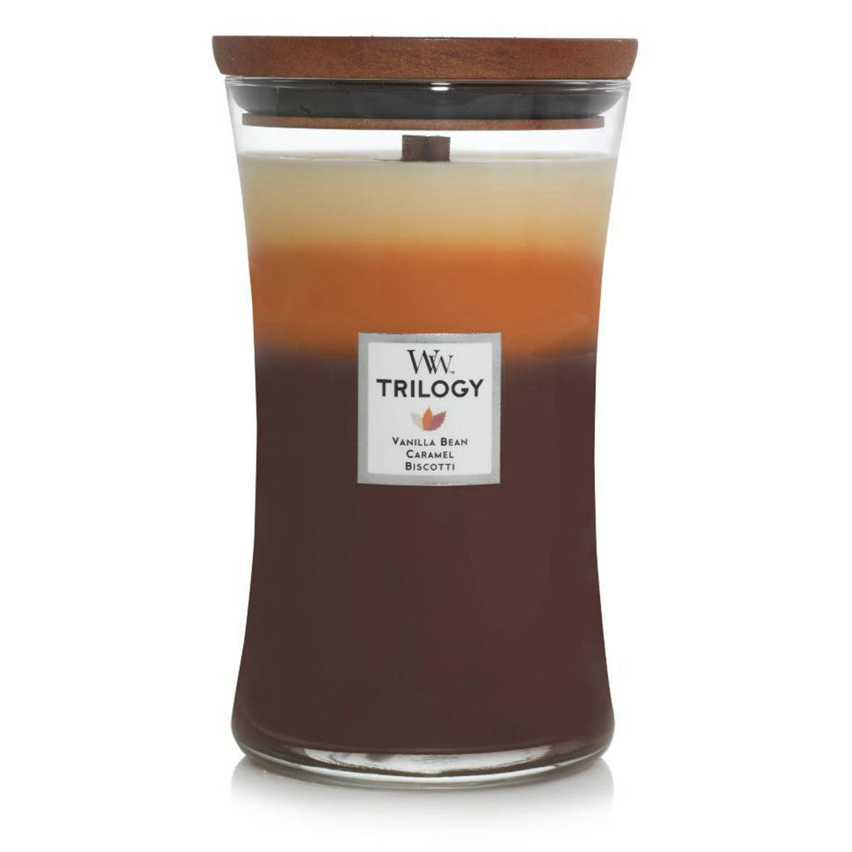 WOODWICK CANDLE LARGE TRILOGY CAFE SWEETS