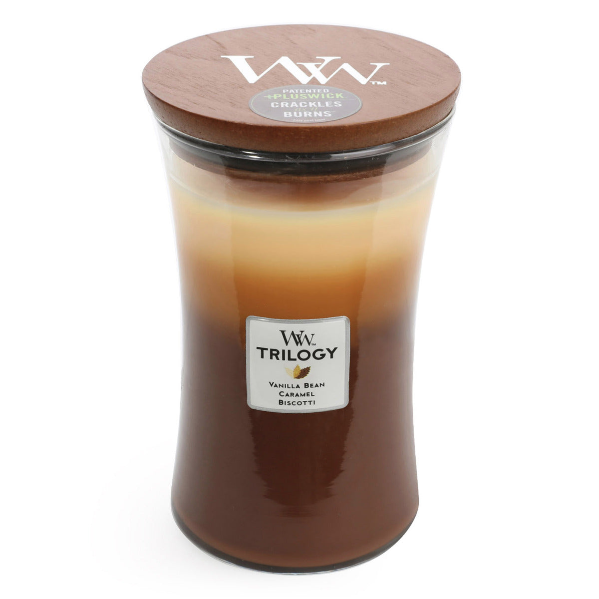 WOODWICK CANDLE LARGE TRILOGY CAFE SWEETS