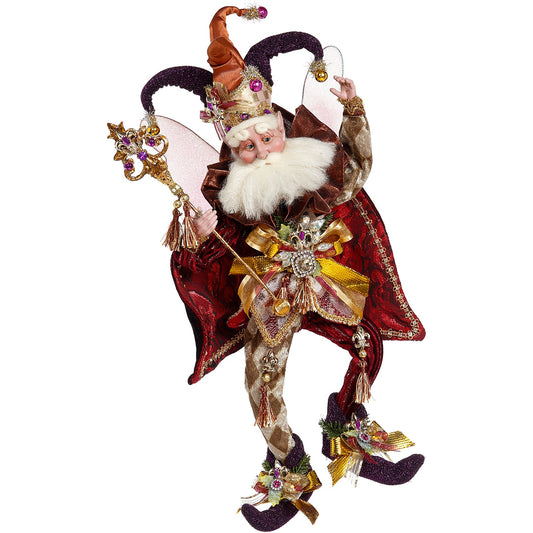 MARK ROBERTS CHRISTMAS FAIRY COURT JESTER MEDIUM 40.5CM