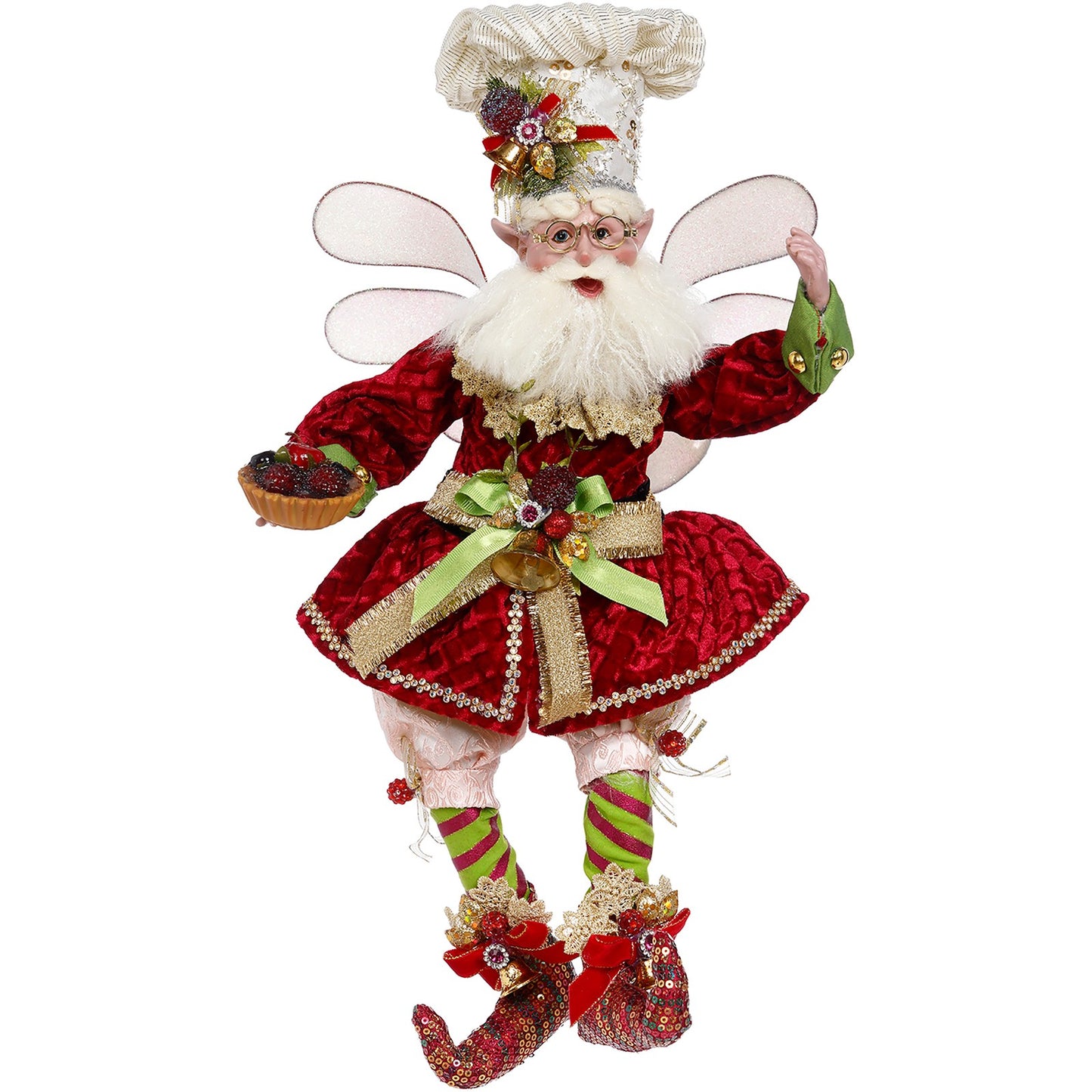 MARK ROBERTS CHRISTMAS FAIRY RASPBERRIES & CREAM MEDIUM 44.5CM