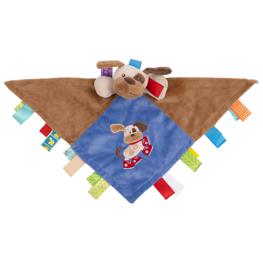 MARY MEYER TAGGIES BUDDY DOG CHARACTER BLANKET