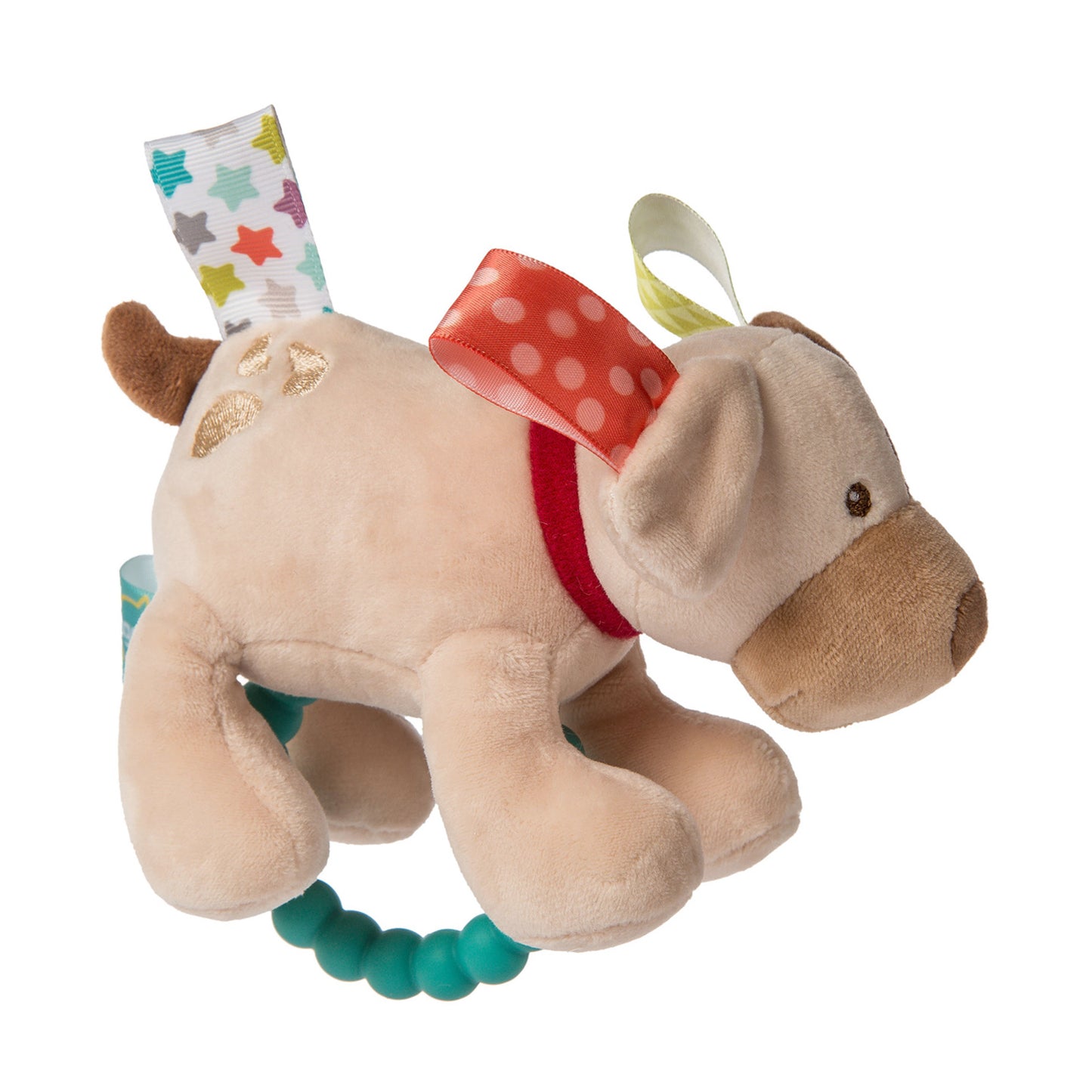 MARY MEYER TAGGIES BUDDY DOG TEETHER RATTLE