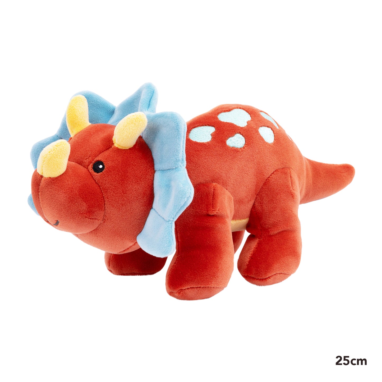 MARY MEYER SMOOTHEEZ TRICERATOPS 25CM