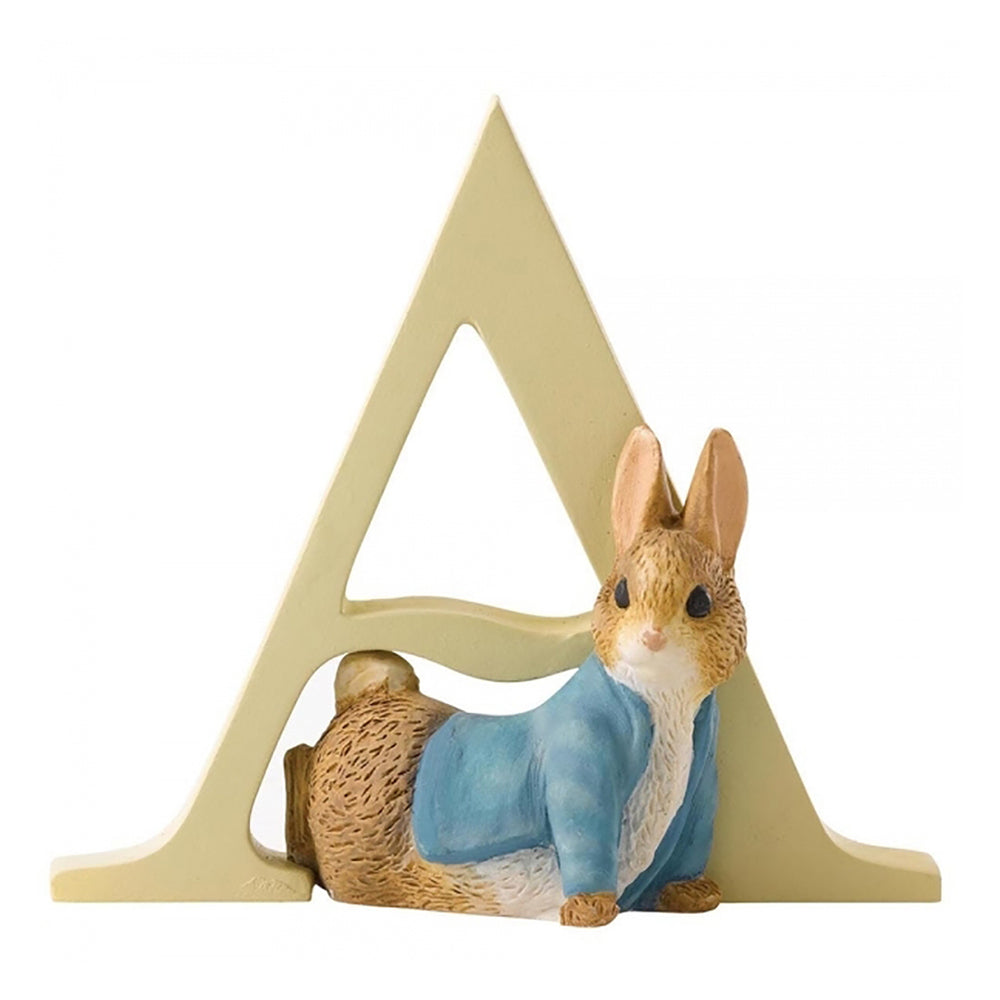 BEATRIX POTTER ALPHABET LETTER (A) PETER RABBIT