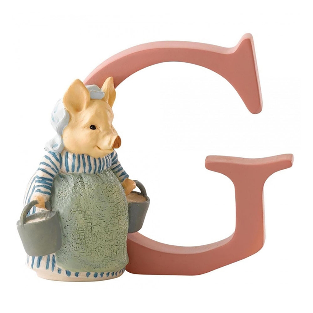 BEATRIX POTTER ALPHABET LETTER (G) AUNT PETTITOES