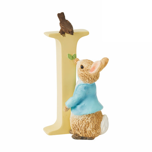 BEATRIX POTTER ALPHABET LETTER (I) PETER RABBIT