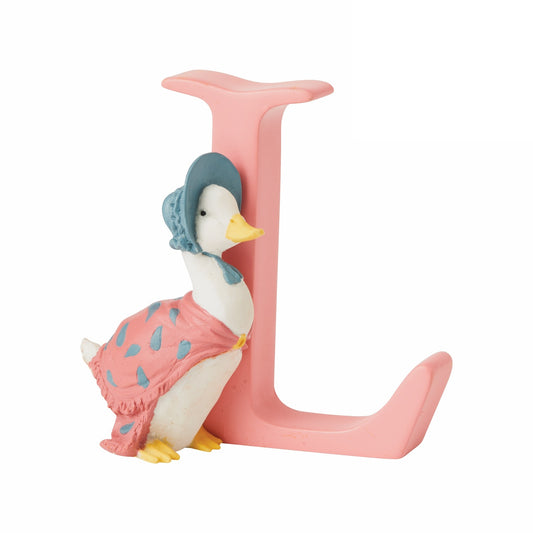 BEATRIX POTTER ALPHABET LETTER (L) JEMMIMA PUDDLE DUCK