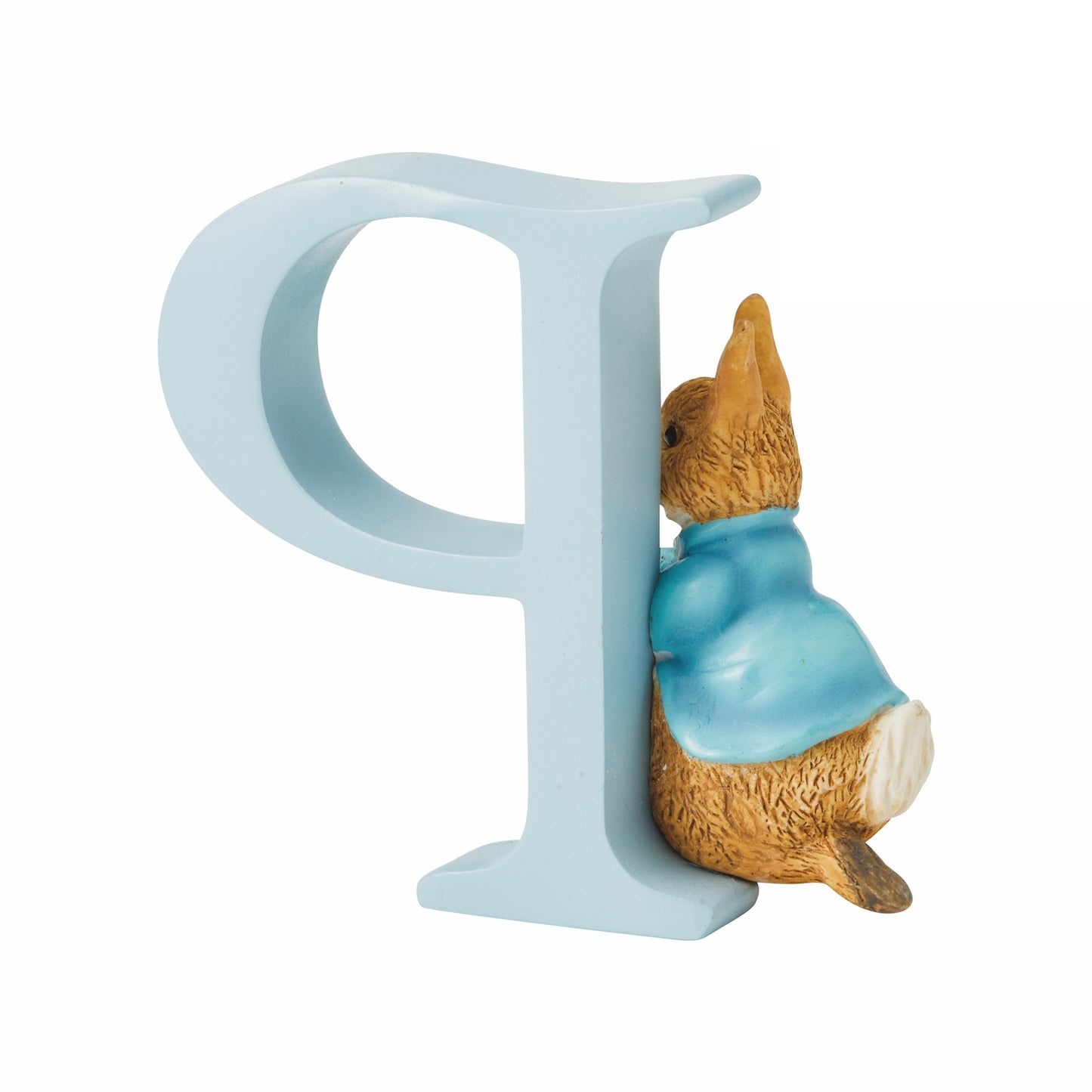 BEATRIX POTTER ALPHABET LETTER (P) RUNNING PETER RABBIT