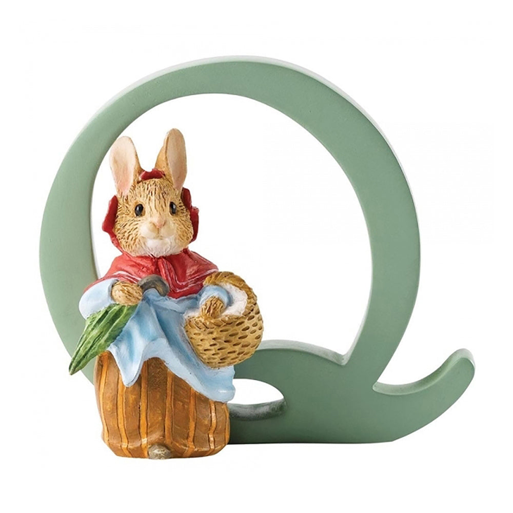 BEATRIX POTTER ALPHABET LETTER (Q) MRS RABBIT