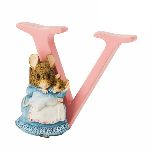 BEATRIX POTTER ALPHABET LETTER (V) HUNCA MUNCA & BABY