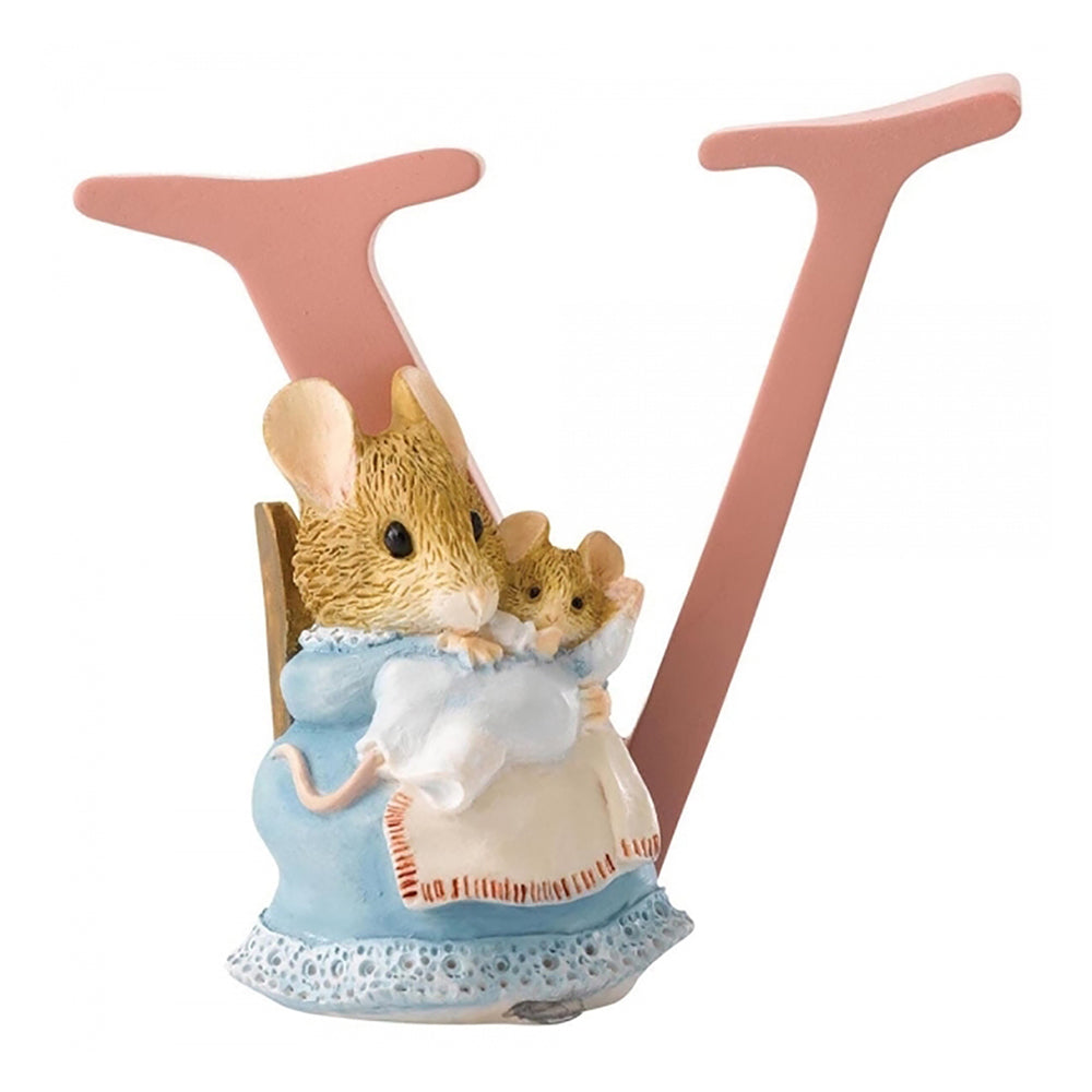 BEATRIX POTTER ALPHABET LETTER (V) HUNCA MUNCA & BABY