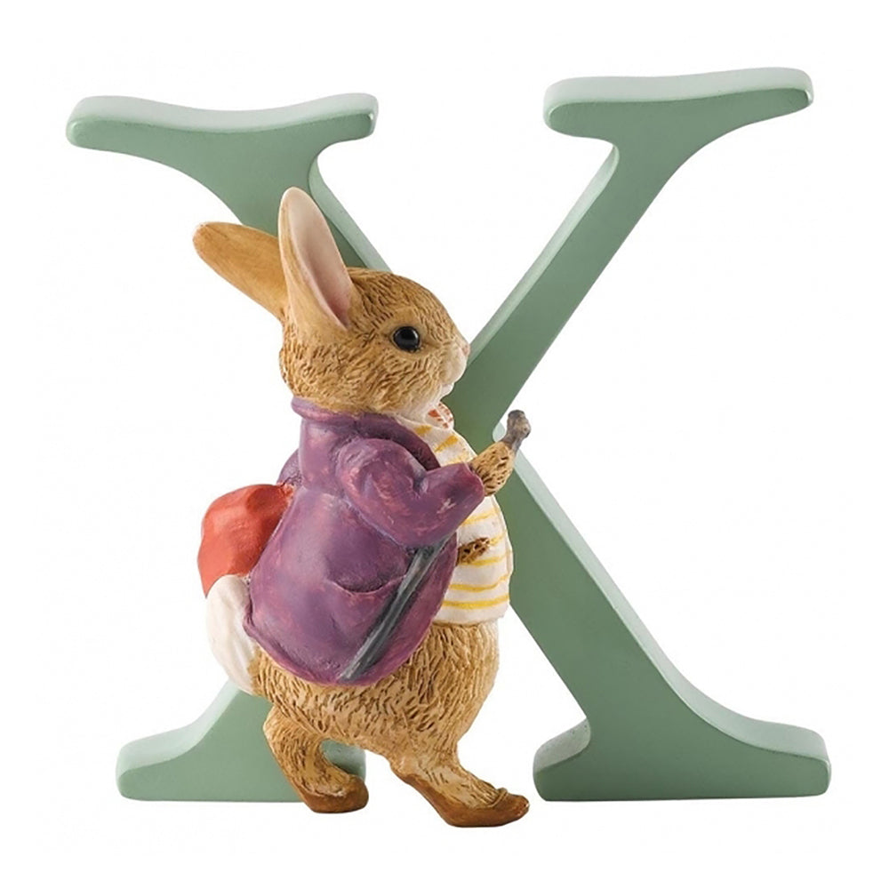 BEATRIX POTTER ALPHABET LETTER (X) BENJAMIN BUNNY